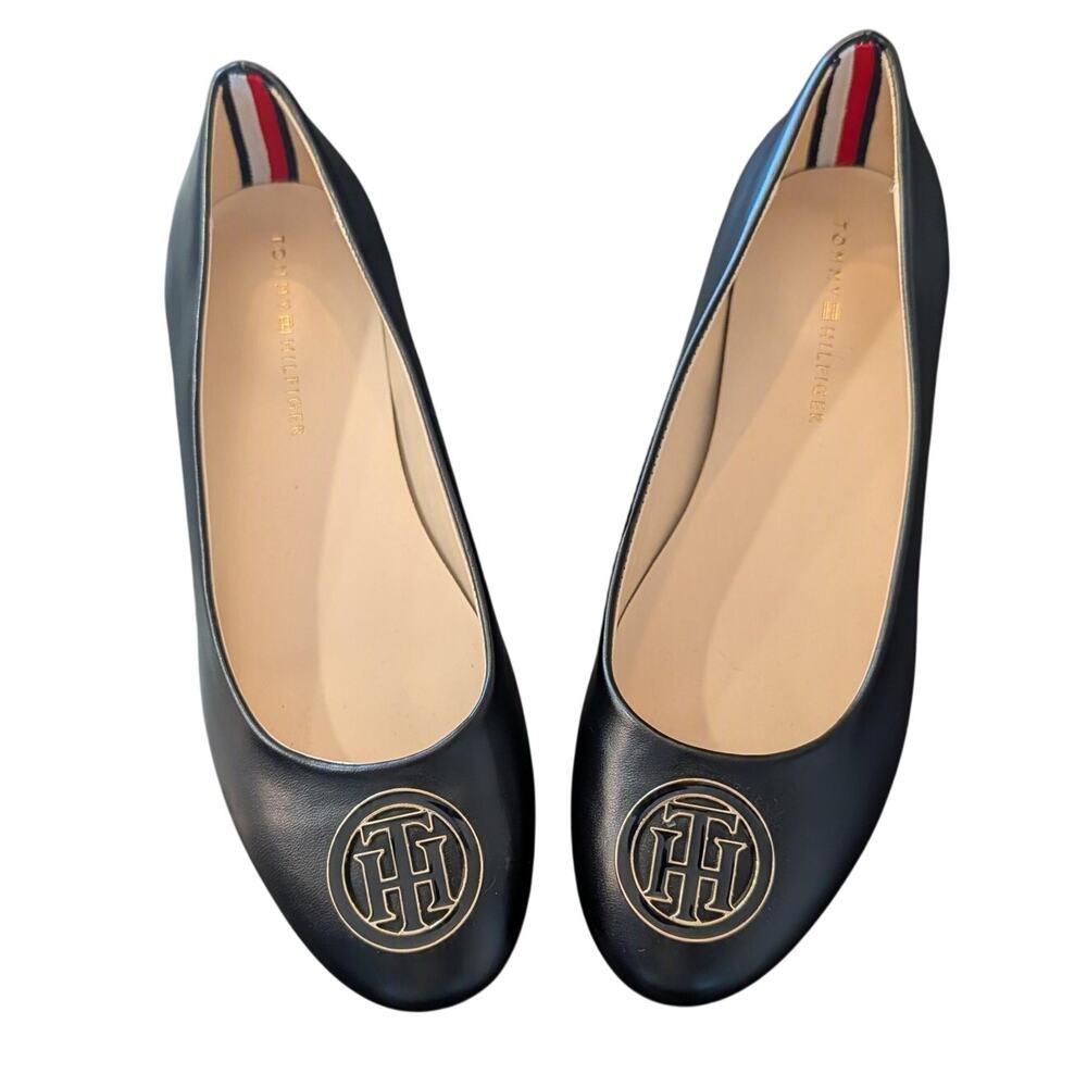 Tommy Hilfiger Ganimay Classic Ballet Flats Size 8.5 Preppy